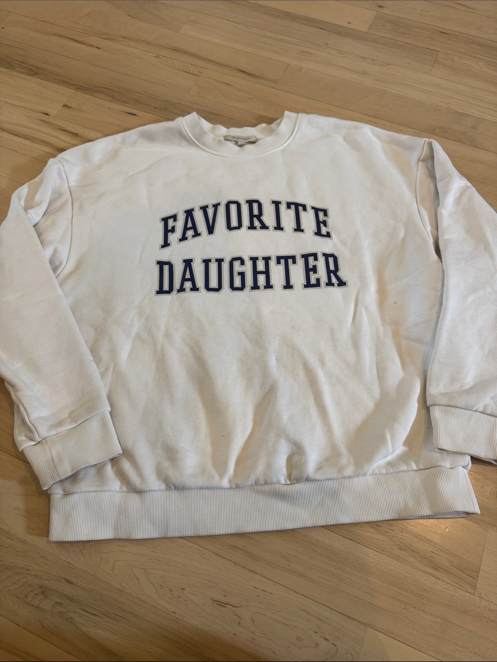 Favorite Daughter-Collegiate Crewneck Sweatshirt-M-Read - Picture 2 of 8